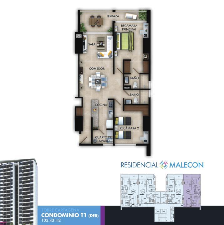Malecon Rentals 칸쿤 외부 사진